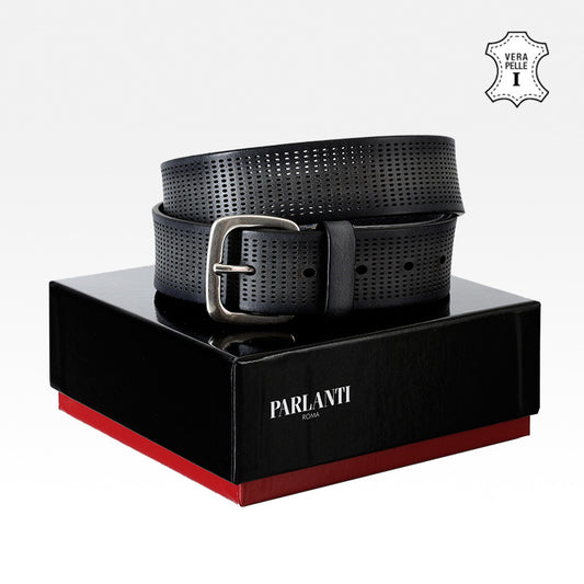 Parlanti Perforated Leather Belt