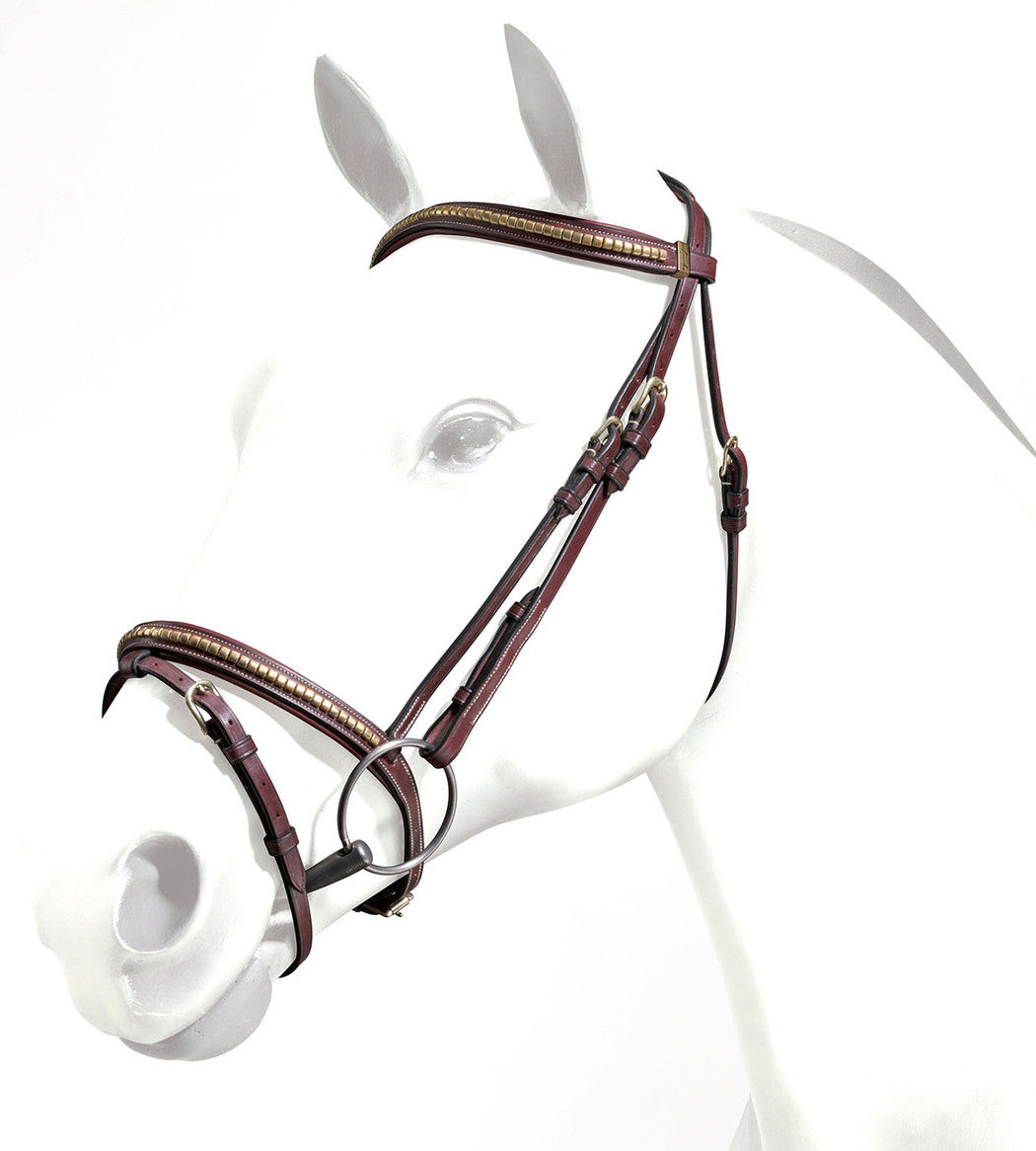 EQUIPE EMPORIO BRIDLE AND FLASH NOSEBAND - BREØ7