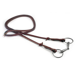 EQUIPE REINS WHITH RUBBER "NON SLIP" RE18