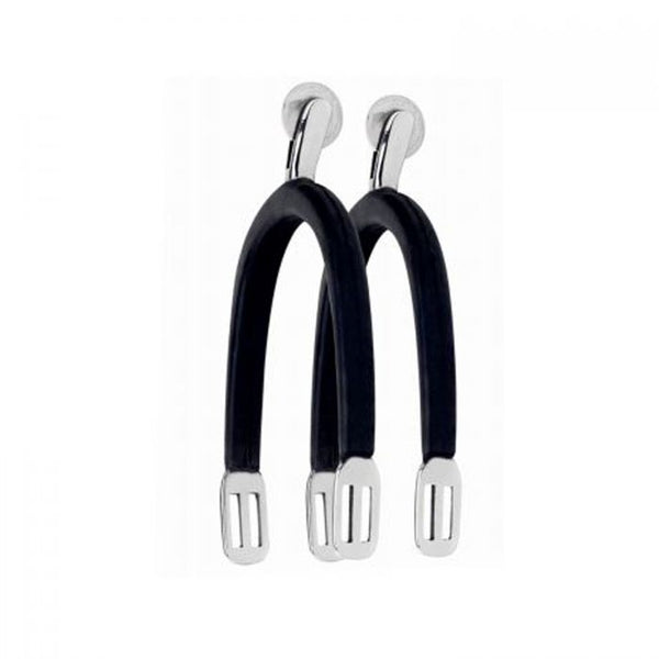 Stainless steel and rubber Spurs with Rowel - Woman